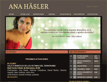 Tablet Screenshot of anahasler.com